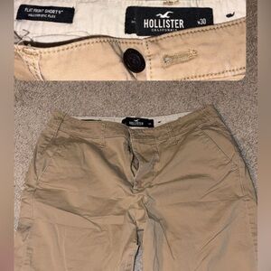 Hollister Khaki Casual Shorts